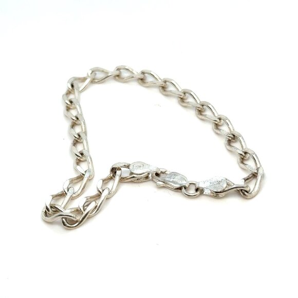 Silver 925 Mariner’s Link Style Bracelet - Picture 3 of 4